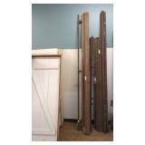 ASSORTED BARN DOOR TRACKS AND ACCESSORIES