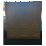 TWO SIDED WOOD WALL PANEL