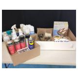 CLEANING, LUBRICANTS, AND HARDWARE LOT