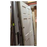 4 EXTERIOR DOORS ASSORTED STYLES AND SIZES