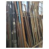 ASSORTED WOOD TRIM & OTHER PIECES