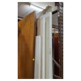 EIGHT ASSORTED WOOD INTERIOR DOORS