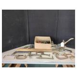 INDUSTRIAL STAPLER AND C-CLAMPS