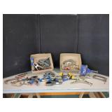 ASSORTED CLAMPS AND VISE LOT