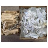 TWO BOXES BULK AMEROCK AND METAL DOOR HANDLES