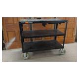 LUXOR THREE-SHELF UTILITY CART