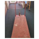 PRESTO RED HYDRAULIC LIFT PLATFORM CART