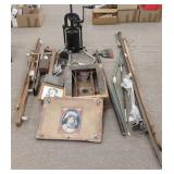 ANTIQUE TOOLS AND HARDWARE LOT