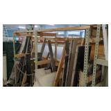 5 SECTIONS METAL SHELVING