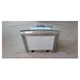 GE STAINLESS HOOD VENT FOR 4 TOP GAS COOKTOP
