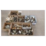 LG QTY ASSORTED ANTIQUE WINDOW HARDWARE