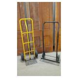 TWO METAL HAND TRUCKS
