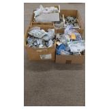 BULK LOT ASSORTED METAL CABINET HINGES
