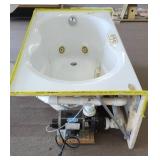 JACUZZI WHIRLPOOL BATHTUB W/ MOTOR & CONTROLS