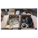 LIGHT FIXTURE PARTS AND GLASS SHADES