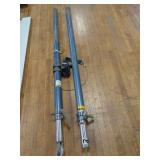 PAIR AAI TELESCOPIC VOLLEYBALL POST