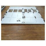 1960S GARAGE DOOR OVERHEAD WITH MAN DOOR