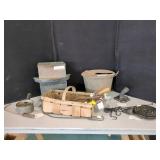 VINTAGE HOUSEHOLD AND HARDWARE ITEMS