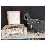 BIRCH STEREO PHONOGRAPH AND VU-GRAPH PROJECTOR