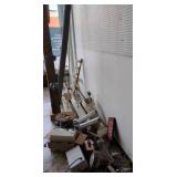 SECURITY LIGHTS, EXIT SIGN, WIRE SPOOL