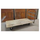 HEAVY DUTY WOOD WAREHOUSE CART