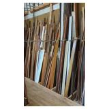 LG QTY WOOD TRIM AND MOLDING LOT
