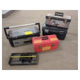 4 ASSORTED TOOL BOXES