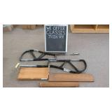 COMMERCIAL STORE FIXTURE DISPLAY SHELVES & BOARD