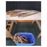 ASSORTED HAND SAWS AND HACKSAWS
