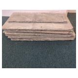 STACK OF RECTANGULAR NATURAL SLATE SHINGLES