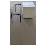MITA METAL ROLLING CABINET AND STEEL TABLE BASE