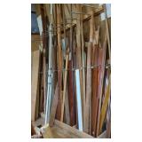 LG QTY WOOD TRIM AND MOULDING LOT