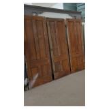 INTERIOR BIFOLD WOOD DOORS, NATURAL FINISH