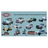CIty of Rochester Surplus Trucks & Equipment Auction