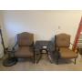 4 piece Patio set.  2 chairs, 1 table,  1