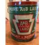 A. & B 50lb lard can Allentown pa.