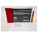 AGUILA 300 WIN MAG 180GR BOATTAIL SOFT POINT 1
