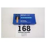 PPU 30-30 WINCHESTER 150GR FSP 1 BOX(20 RNDS)