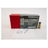 AGUILA 45 COLT 200 GR SOFT POINT LEAD BULLET 1