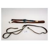 2 VINTAGE RIFLE SLINGS
