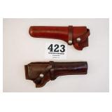 LEATHER REVOLVER HOLSTERS