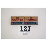 HORNADY 223 REM 55GR FMJ FRONTIER 2 BOXES(40