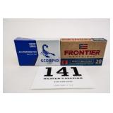 HORNADY 223 REM 55GR FMJ 1 BOX(20 RNDS) + SCORPIO
