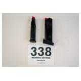 2 S&W BODYGUARD 2.0 MAGAZINES