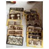 Stereoscope card lot