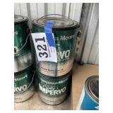 Benjamin Moore pastel base 314 one B 2 gallons