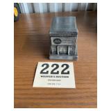 Mifflinburg bank and trust metal paper weight
