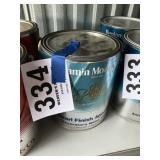 Benjamin Moore paint pearl finish.  310. 04. 1