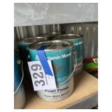 Benjamin Moore paint pearl finish super white