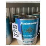 Benjamin Moore reading classic paint flat finish